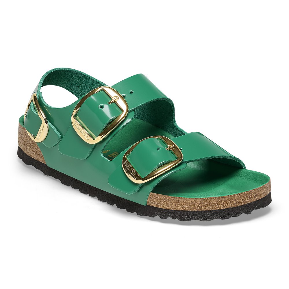 Birkenstock Milano Big Buckle, Natural Leather - Calz. S