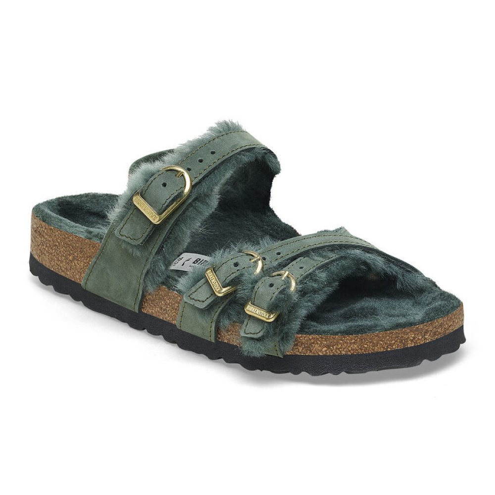 Birkenstock Franca D Buckle Shearling - Calz. S