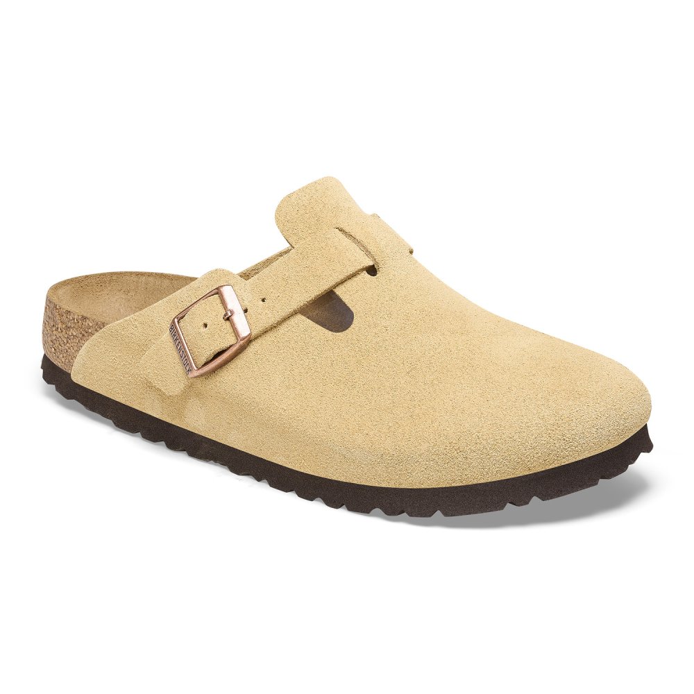 Birkenstock Boston, Suede Leather - Calz. S