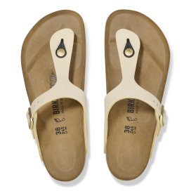 Birkenstock Infradito Donna Gizeh Nabuck Ecru