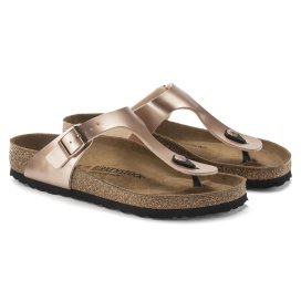 Birkenstock Infradito Donna Gizeh Birko Flor Copper