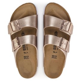 Birkenstock Sandalo Donna Arizona Birko Flor Copper