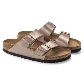 Birkenstock Sandalo Donna Arizona Birko Flor Copper