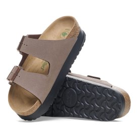 Birkenstock Sandalo Donna Arizona Platform Mocca, Birko Flor