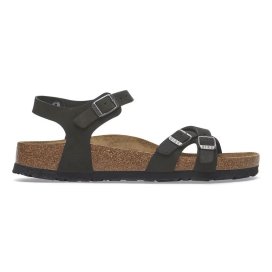 Sandalo Birkenstock Kumba SFB black, Nubuck Leather